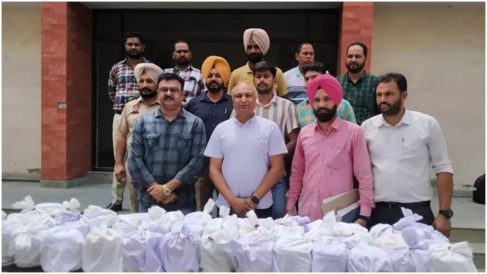 पंजाब पुलिस ने अमृतसर से बरामद की 41 किलो हेरोइन, 3 नशा तस्कर गिरफ्तार
