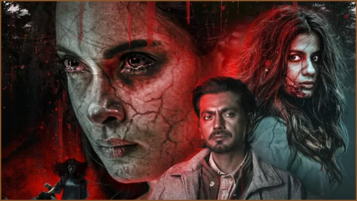 फिल्म के पोस्टर पर नवाज, डायना, श्रेया। फोटो- इंस्टाग्राम