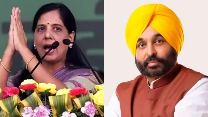 भगवंत मान और सुनीता केजरीवाल ने संभाली है चुनाव की बागडोर (फाइल फोटो)