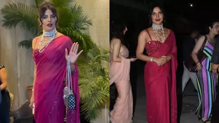 प्रियंका चोपड़ा अपने भाई की शादी में