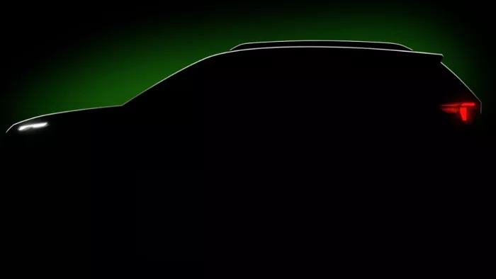Skoda Kylaq एसयूवी को टेस्टिंग के दौरान स्पॉट किया गया है।