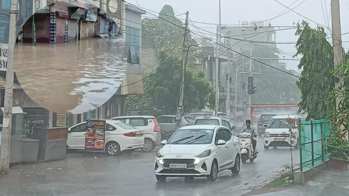 Haryana Weather: हरियाणा में 29 तक होती रहेगी झमाझम बारिश। फोटो जागरण