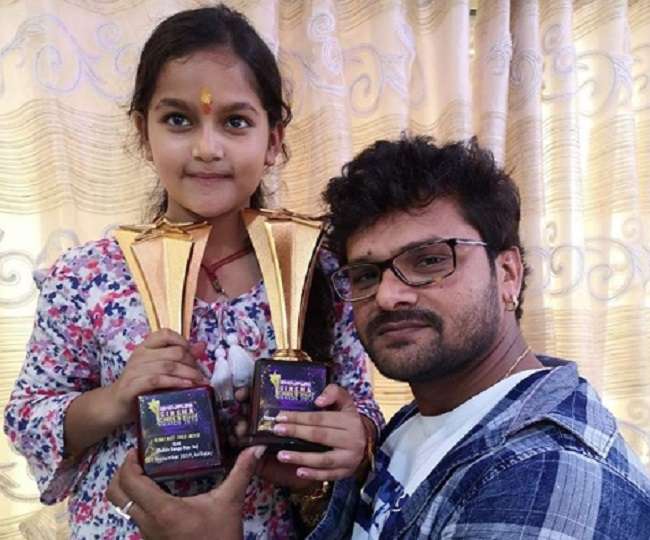 Bhojpuri Cine Awards 2019: खेसारी लाल यादव को मिला बेस्‍ट एक्‍टर का अवॉर्ड,  बेटी को डेडीकेट कर शेयर की तस्‍वीर और लिखा इमोशनल मैसेज - Khesari Lal Yadav  Wins Best Actor Award