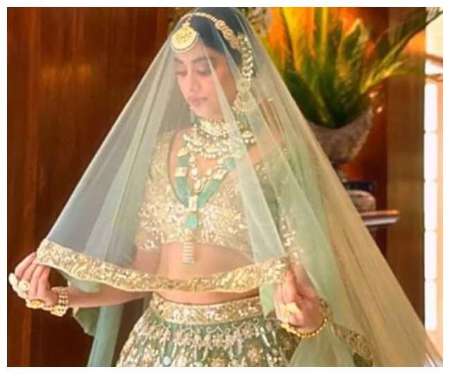 Janhvi Kapoor recent magazine shoot as a bride