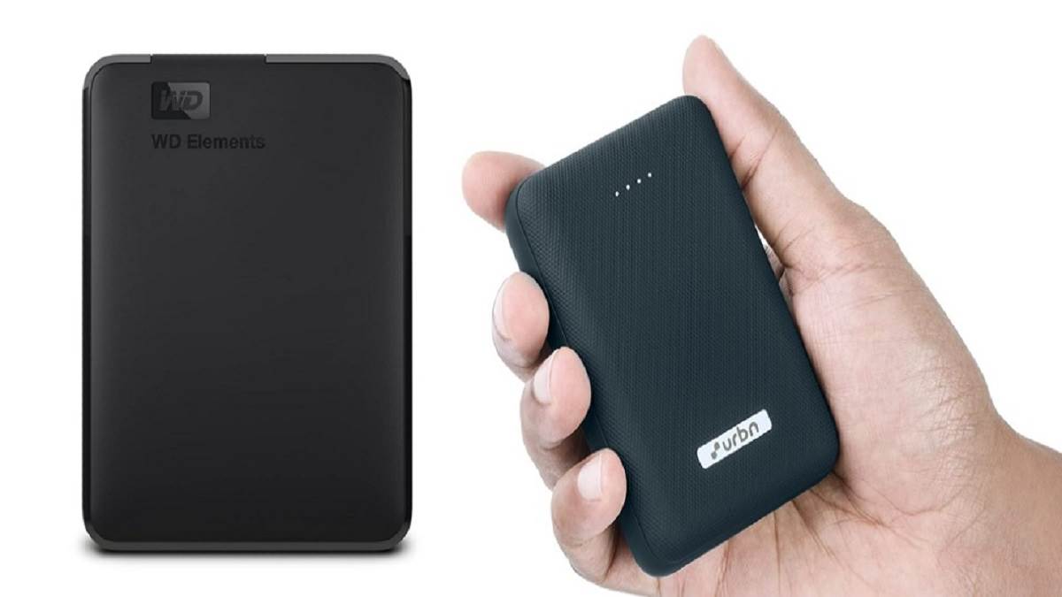 Amazon Sale 2022 के छप्परफाड़ डिस्काउंट पर खरीदें Power Bank और Hard Disks, कीमत मात्र Rs 949 से शुरू