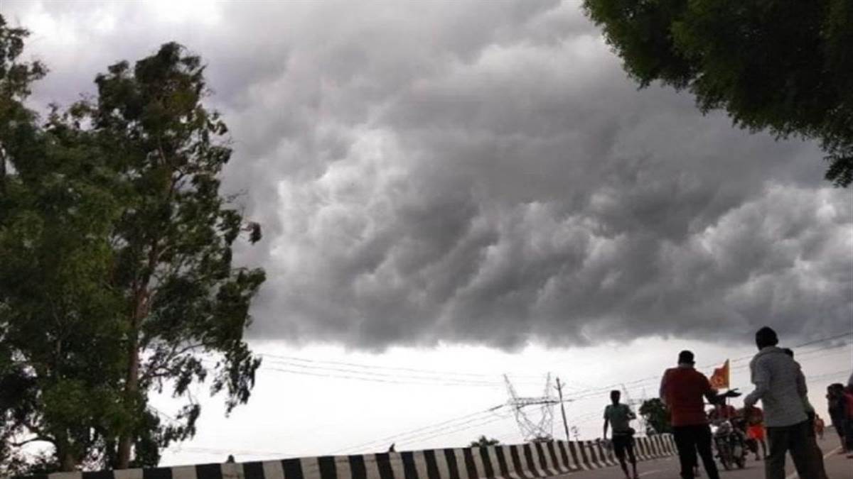 Weather In Meerut Today मेरठ में अभी वर्षा का दौर जारी रहेगा।
