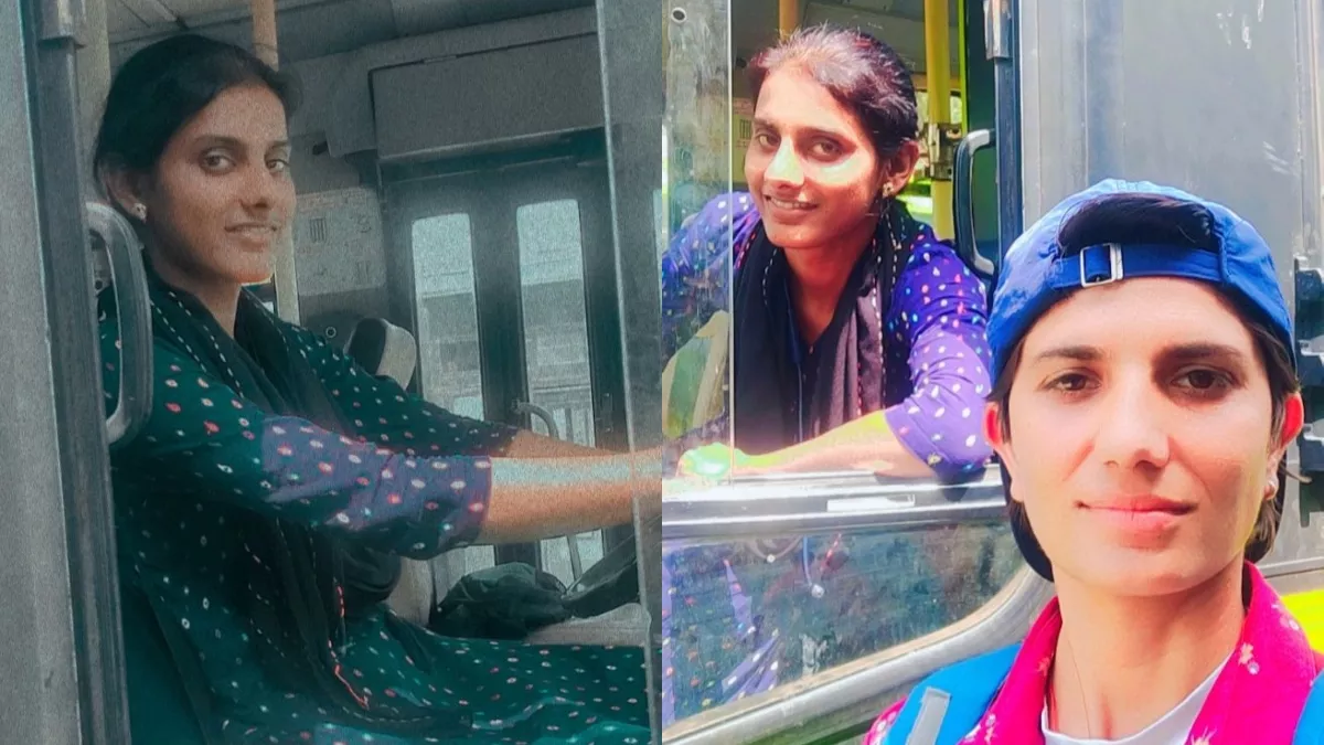Delhi Woman Bus Driver: देखते ही आप भी लेना चाहेंगे कोमल, शर्मिला और संतोष के साथ सेल्फी