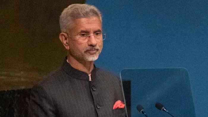 विदेश मंत्री एस. जयशंकर (S. Jaishankar) शनिवार को संयुक्त राष्ट्र महासभा को संबोधित किया।