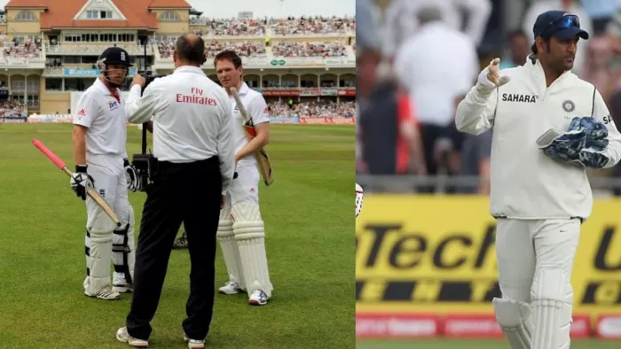 MS Dhoni Ian Bell Run Out Calling Back
