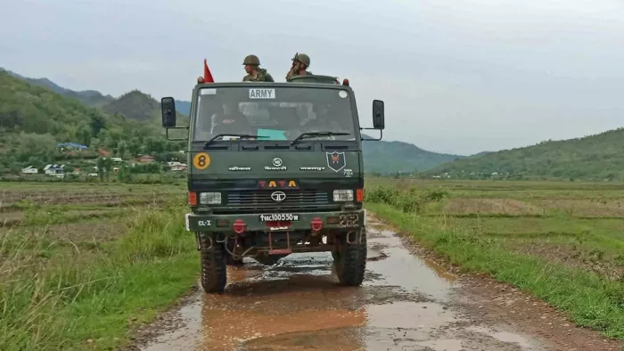 Manipur Violence: मणिपुर में और बिगड़ेंगे हालात? विद्रोहियों ने तैयार किए सैन्य ट्रक (फाइल फोटो)