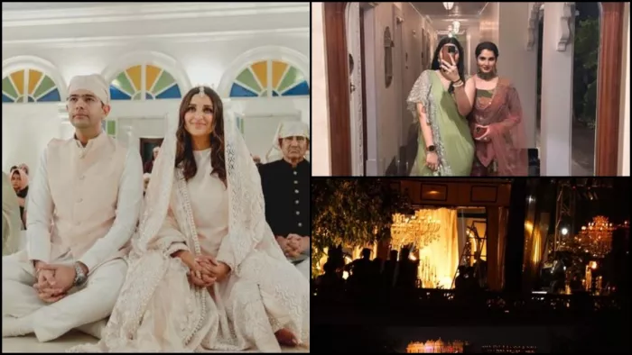 Parineeti Chopra-Raghav Chadha की शादी से फोटो वायरल। photo-Instagram