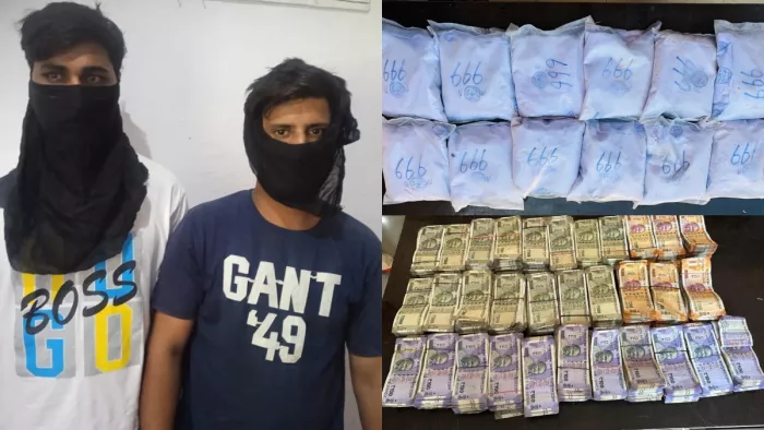 पंजाब में 12 किलो हेरोइन और 19 लाख रुपए कैश बरामद; 2 गिरफ्तार