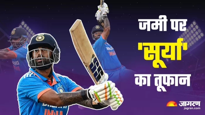 सूर्यकुमार यादव ने आज इंदौर में ऑस्ट्रेलिया के खिलाफ रिकॉर्ड तोड़ बल्लेबाजी की।