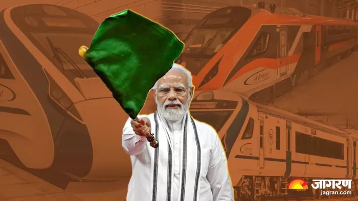 Vande Bharat Express train आज 9 वंदे भारत ट्रेन हुई शुरू।