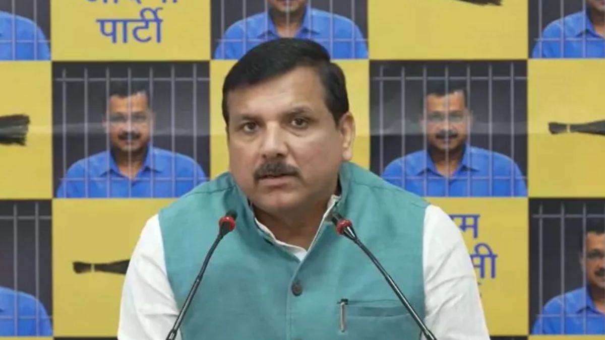 ncr aap sanjay singh attacks maharashtra and central government on the pretext of expensive electricity