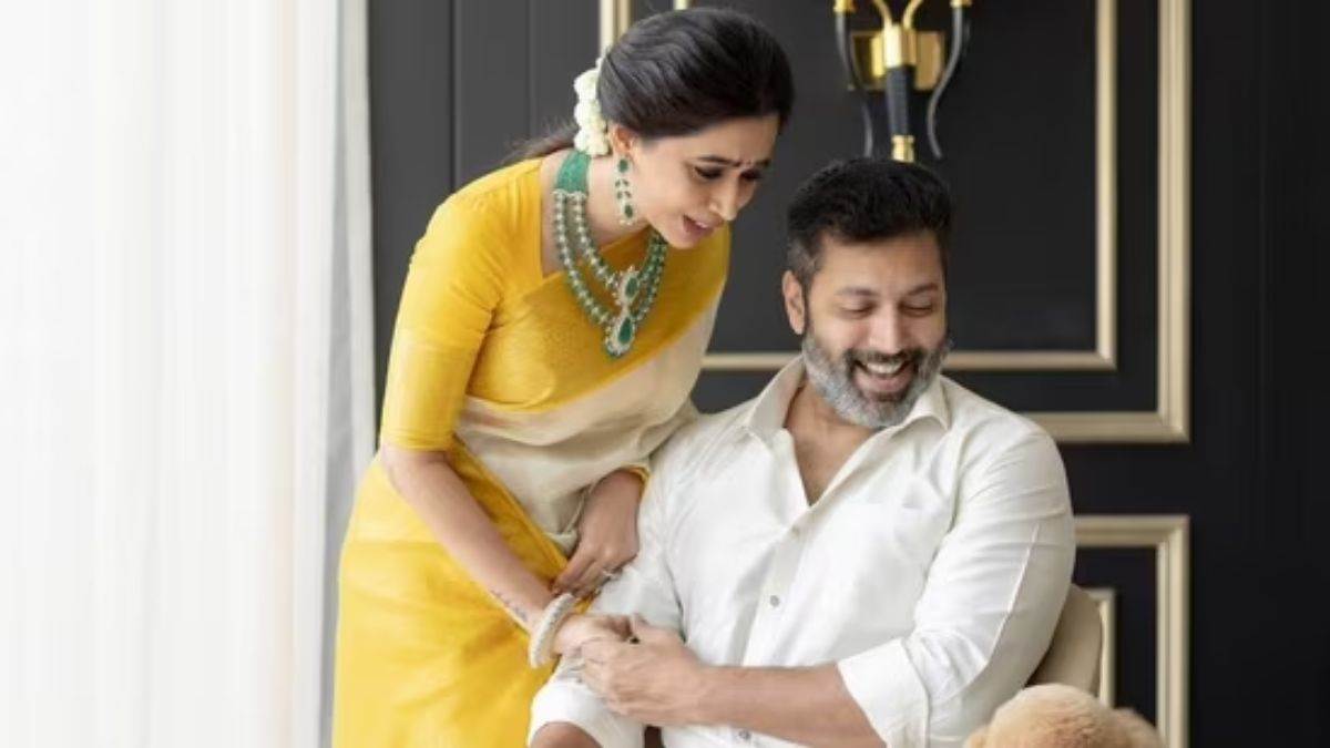 Jayam Ravi ने सोशल मीडिया से डिलीट की पत्नी के साथ वाली तस्वीरें, बोले -  'अब बेटों की कस्टडी के लिए लड़ना है' - jayam ravi deletes family pictures  with wife aarti