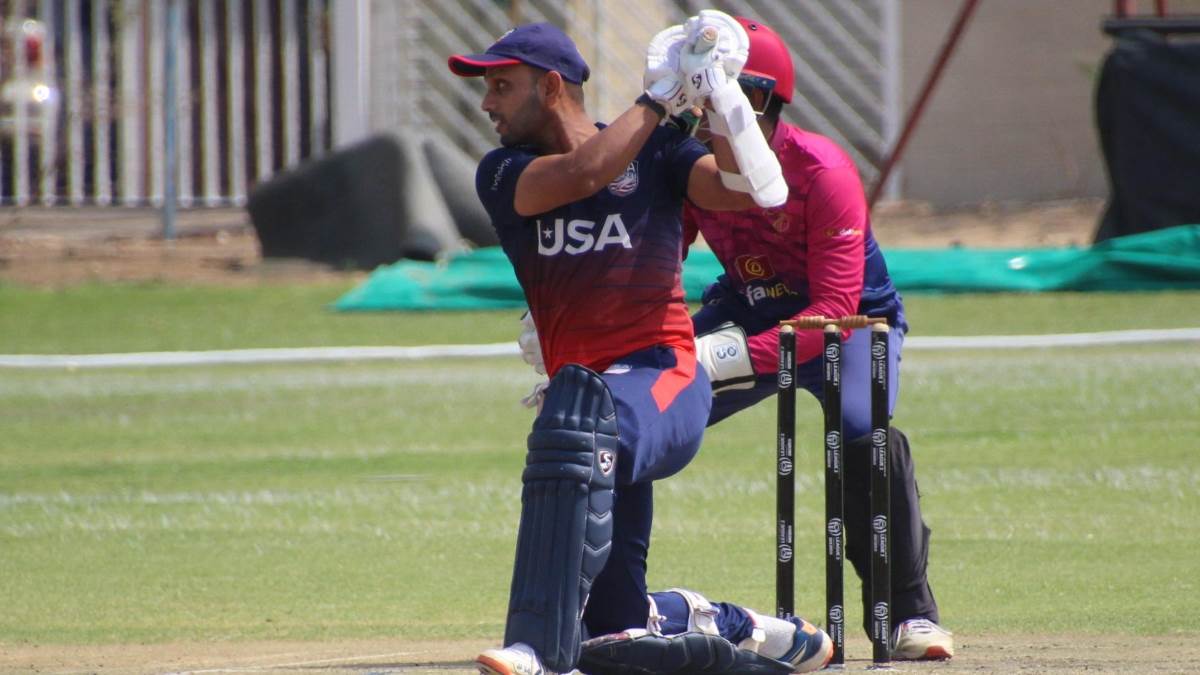 usa vs uae milind kumar smashed unbeaten 155 off 110 balls against united arab emirates