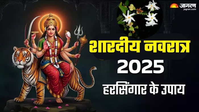 Shardiya Navratri में हरसिंगार के फूल से करें ये उपाय।