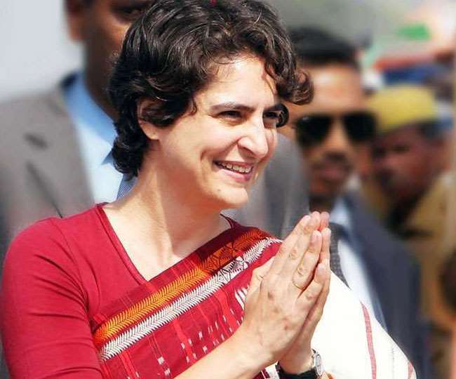 national president of sp chhatra sabha neha yadav said 40 percent women were not priyanka gandhi meeting