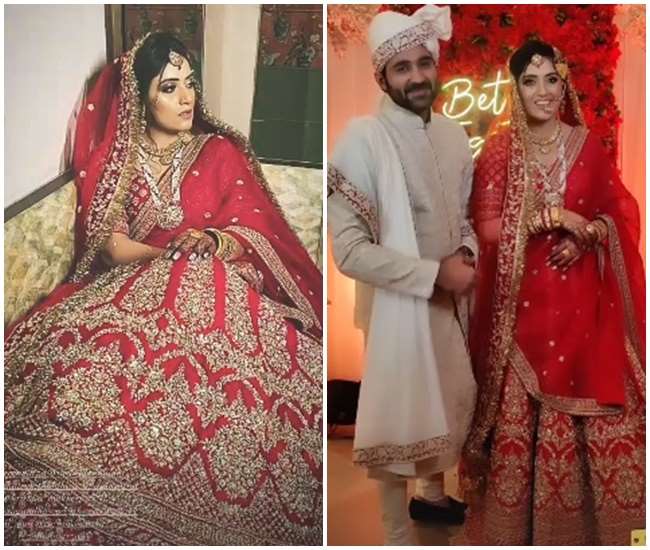 yeh hain mohabbatein fame actress shireen mirza marries hasan sartaj divyanka tripathi aly goni krishna mukherjee were the guests