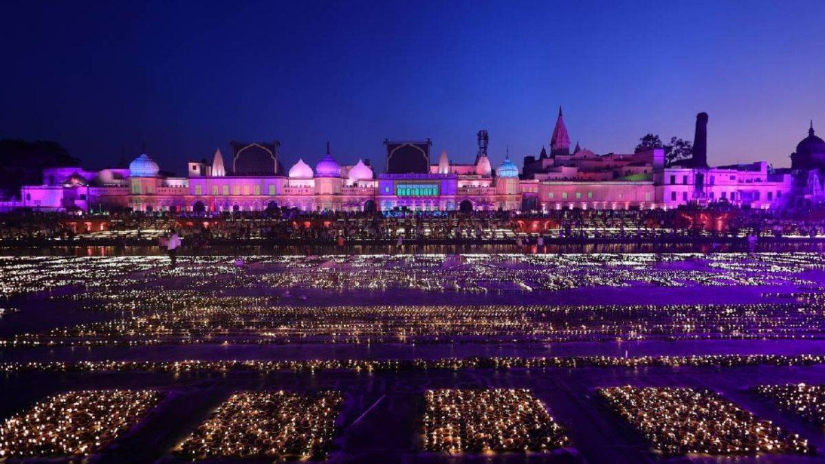 ayodhya deepotsav 230 crore views on social media photos shared fiercely