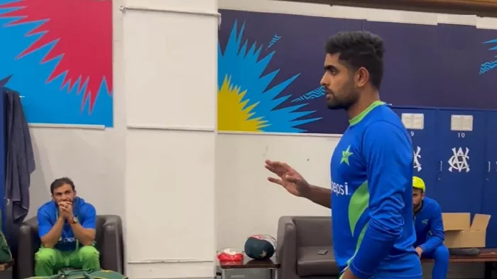 IND vs PAK T20 World Cup 2022: बाबर आजम वीडियो (फोटो क्रेडिट ट्विटर)