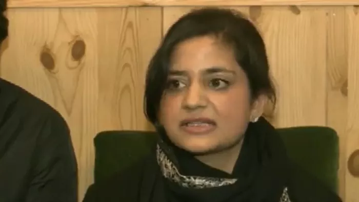 पीपुल्स डेमोक्रेटिक पार्टी की मीडिया सलाहकार इल्तिजा मुफ्ती ने स्थानीय प्रशासन पर लगाए आरोप
