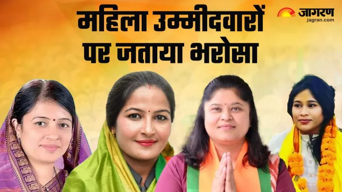 महिला उम्मीदवारों पर भाजपा ने खेला दांव