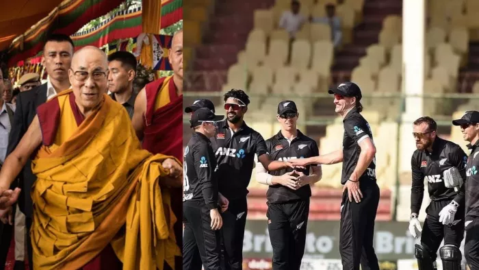 आज दलाई लामा से मिलेगी न्यूजीलैंड की टीम।