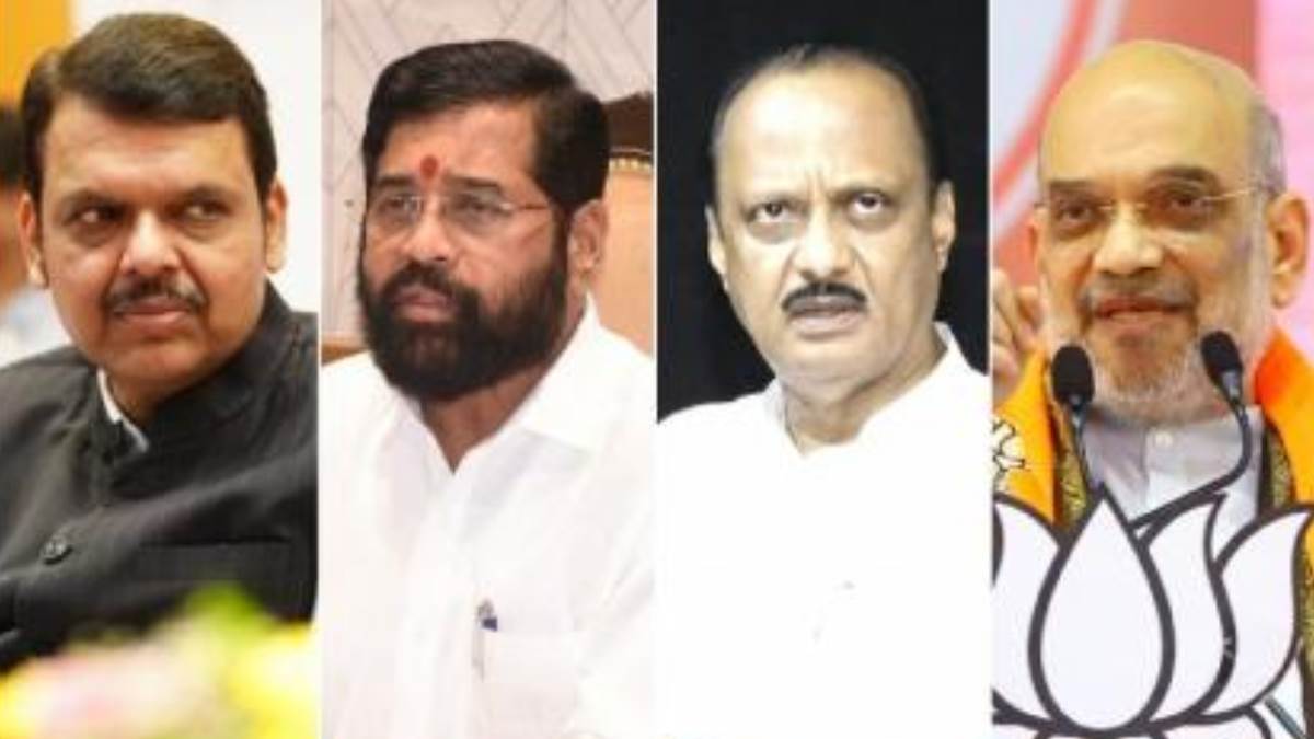 महाराष्ट्र की सत्ता में बने रहने की महायुति की रणनीति, शाह ने शिंदे, पवार और फडणवीस के साथ मिलकर बनाया प्लान - Maharashtra Elections Amit Shah instructs Ajit Pawar ...