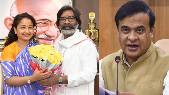 झारखंड में सरकार नहीं, 'एक दूजे फिल्म' की चल रही शूटिंग: हिमंत (फाइल तस्वीर)