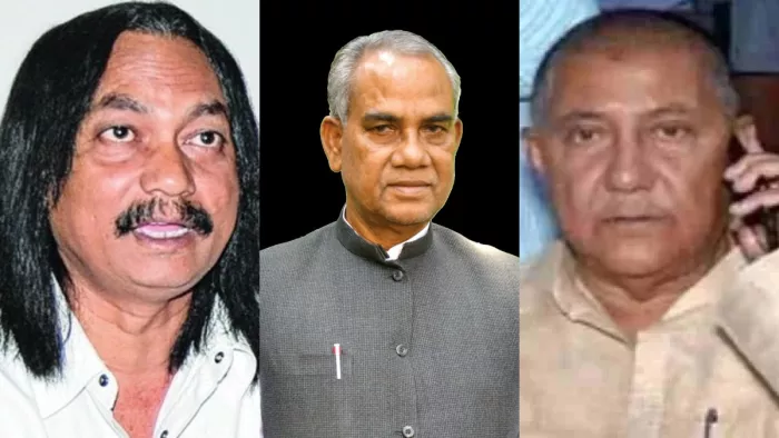 गोपाल कृष्ण पातर, जलेश्वर महतो और गिरिनाथ सिंह। फाइल फोटो