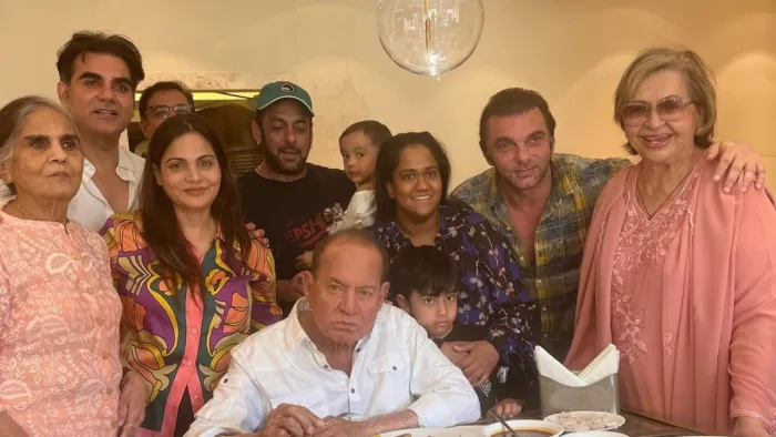 Salim Khan, Birthday Celebration, Salman Khan, Arbaaz
