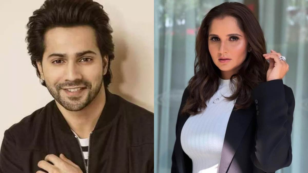bhediya actor varun dhawan reveals he had huge crush on sania mirza and her mom scolded him