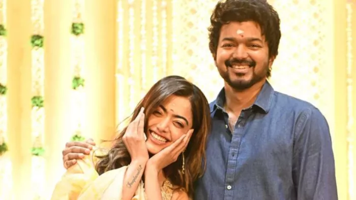 Thalapathy Vijay, Rashmika Mandanna, film Varisu, Instagram