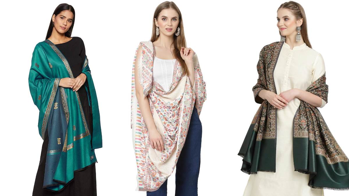 शादी-पार्टी में साड़ी से मैचिंग के लिए चुने ये खूबसूरत डिजाइन वाले Shawl For Women, नहीं महसूस होने देंगे ठंड