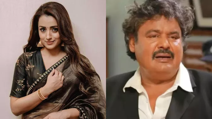 तृषा कृष्णन से मंसूर अली खान ने मांगी माफी, (X Image)