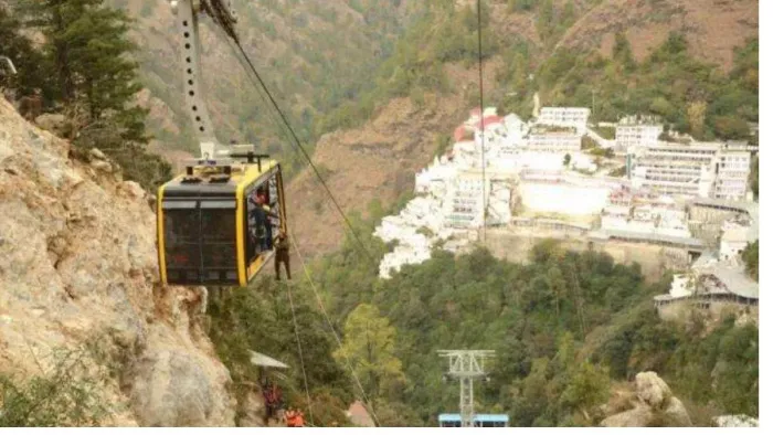 श्री माता वैष्णो देवी श्राइन बोर्ड की रोपवे परियोजना के विरोध जारी (फाइल फोटो)