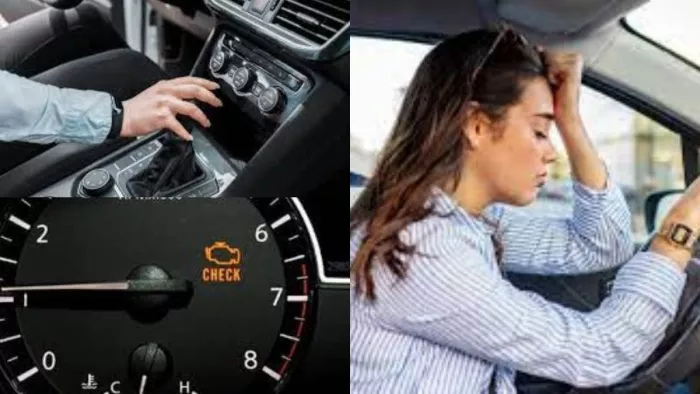 The engine also does these signals before getting damaged