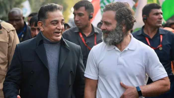 Kamal Haasan in Bharat Jodo Yatra: कमल हासन फिल्म कलाकार है।