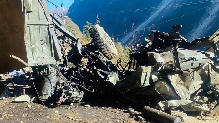 Sikkim Truck Accident : तहसील के पय्यापौड़ी गांव निवासी जवान रवीद्र सिंह थापा बलिदान हुआ है।