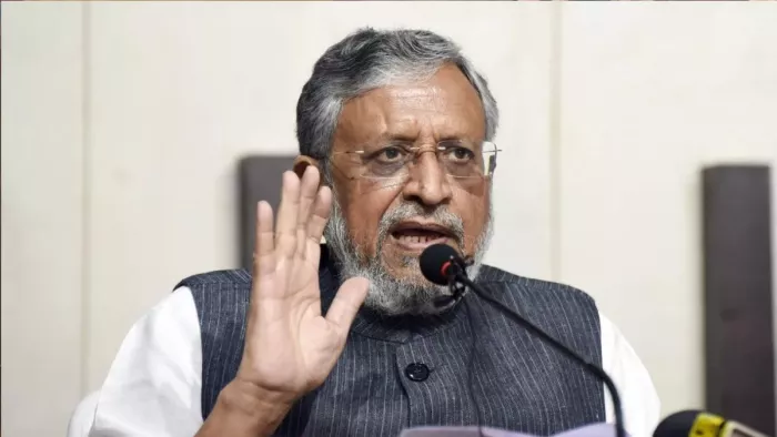 DMK सांसद के बयान पर BJP ने उठाया बिहार अस्मिता का मुद्दा। (सुशील मोदी की फाइल फोटो)