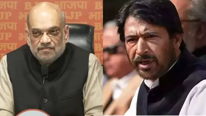 गुलाम अहमद मीर ने गृह मंत्री अमित शाह पर हमला बोला है। फाइल फोटो