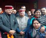 भाजपा प्रदेशाध्यक्ष राजीव बिंदल की शांता कुमार के साथ बंद कमरे में एक घंटे तक मंत्रणा, बताया रोडमैप