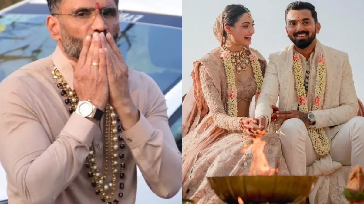 Suniel Shetty Shares Heartfelt Note For Newly Wed Couple Athiya Shetty-KL Rahul, Instagram