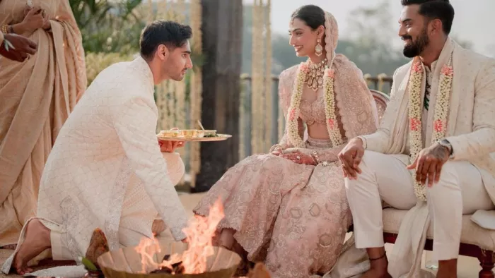 Ahan Shetty, Athiya Shetty and KL Rahul, Athiya Shetty Unseen Wedding Pictures, Athiya KL Rahul Unseen Wedding Pics
