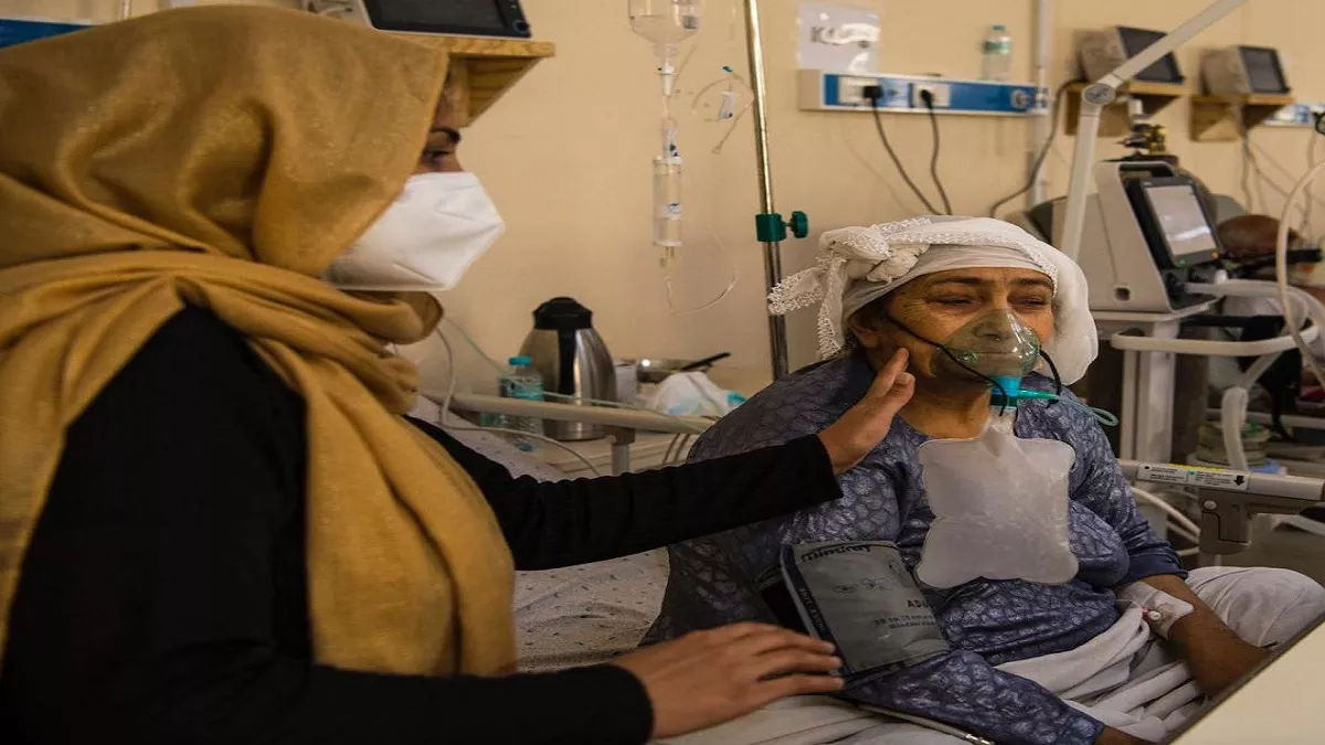 Cancer cases in Afghanistan Afghans in hospitals