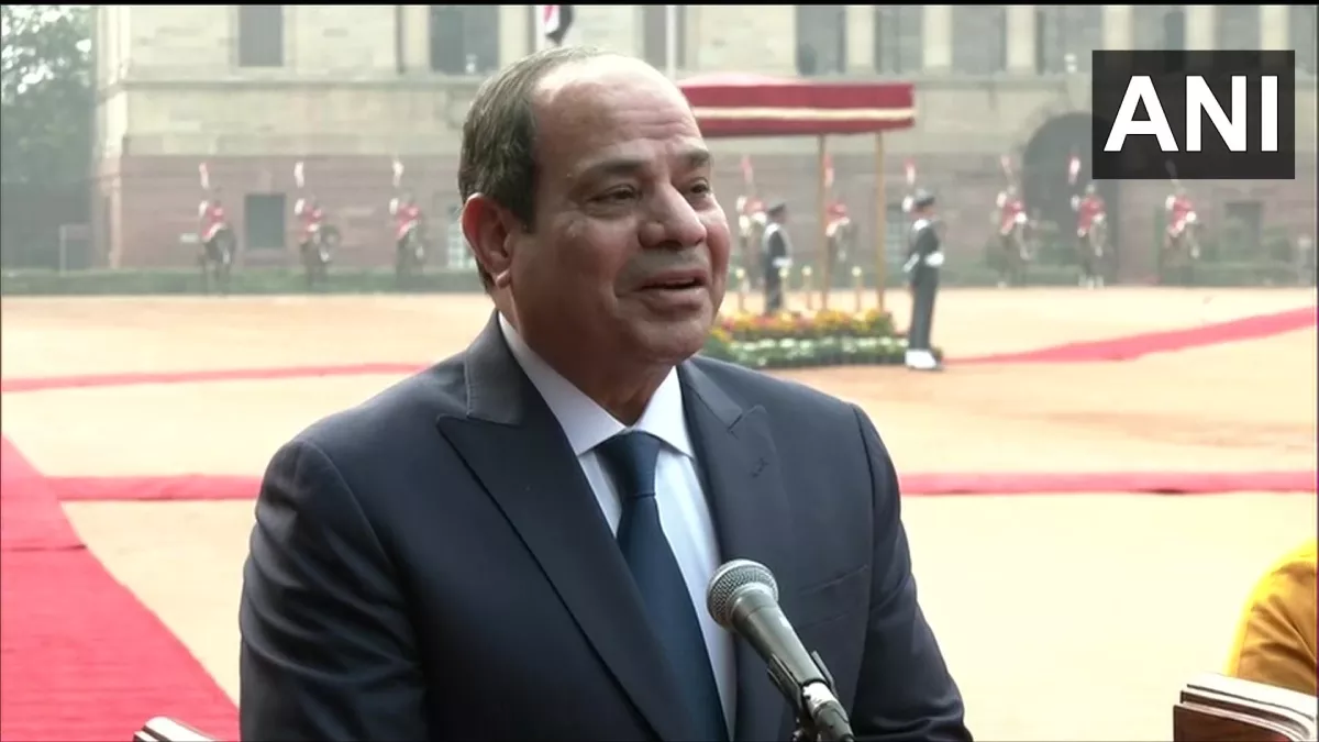 Republic Day: राष्ट्रपति मुर्मू और PM  मोदी ने किया मिस्र के राष्ट्रपति का  स्वागत, कई समझौतों पर करार की उम्मीद - President Murmu and PM Modi welcomed  the President of Egypt ...