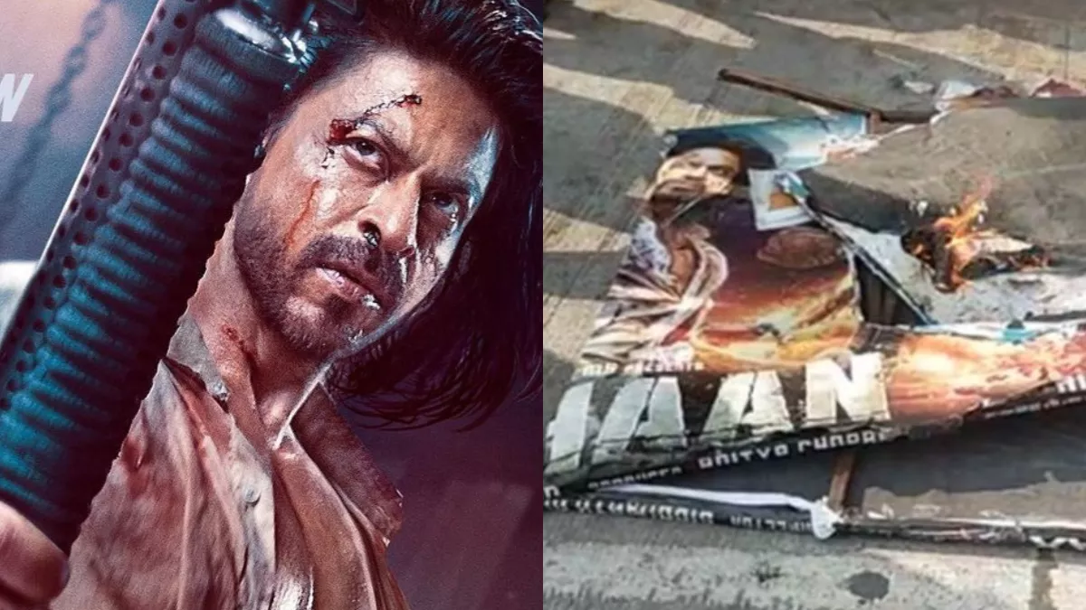 Pathaan Row Shah Rukh Khan and Deepika Padukone Film Gets Into Trouble Protest Start. Photo Credit/File Photo