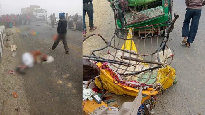 Breaking: शाहजहांपुर में भीषण हादसा, कई लोगों के मरने की आशंका